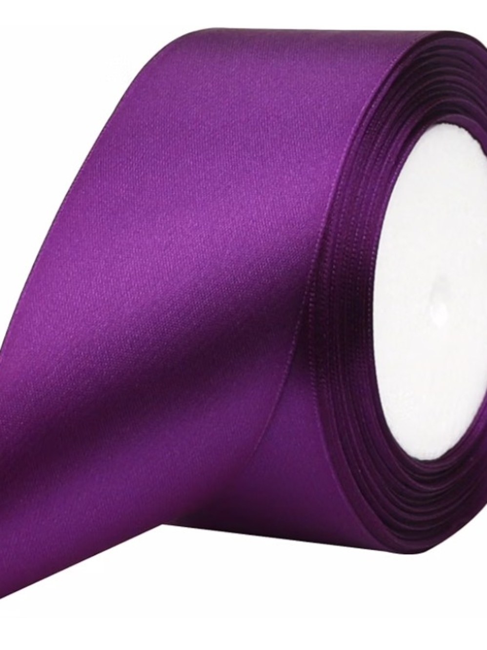25 Yards 2 Inches urple Satin Ribbon